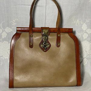 Vintage Handbag (1960's) Neusteter's Leather Framed bag
